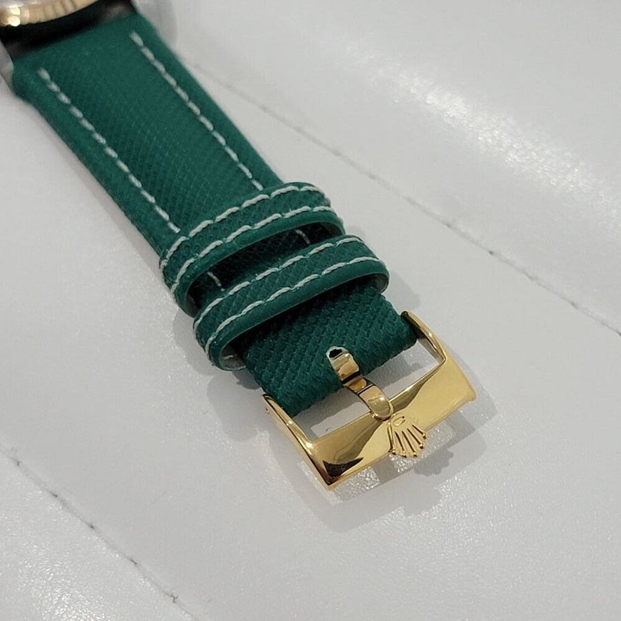 Mens Rolex Oyster Datejust Ref 16013 36mm 18k SS 1980s Swiss Automatic RJC176G