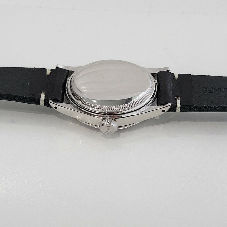 Mens Rolex Oyster Speedking Ref 6632 34mm 1950s Automatic Vintage Rare RA138