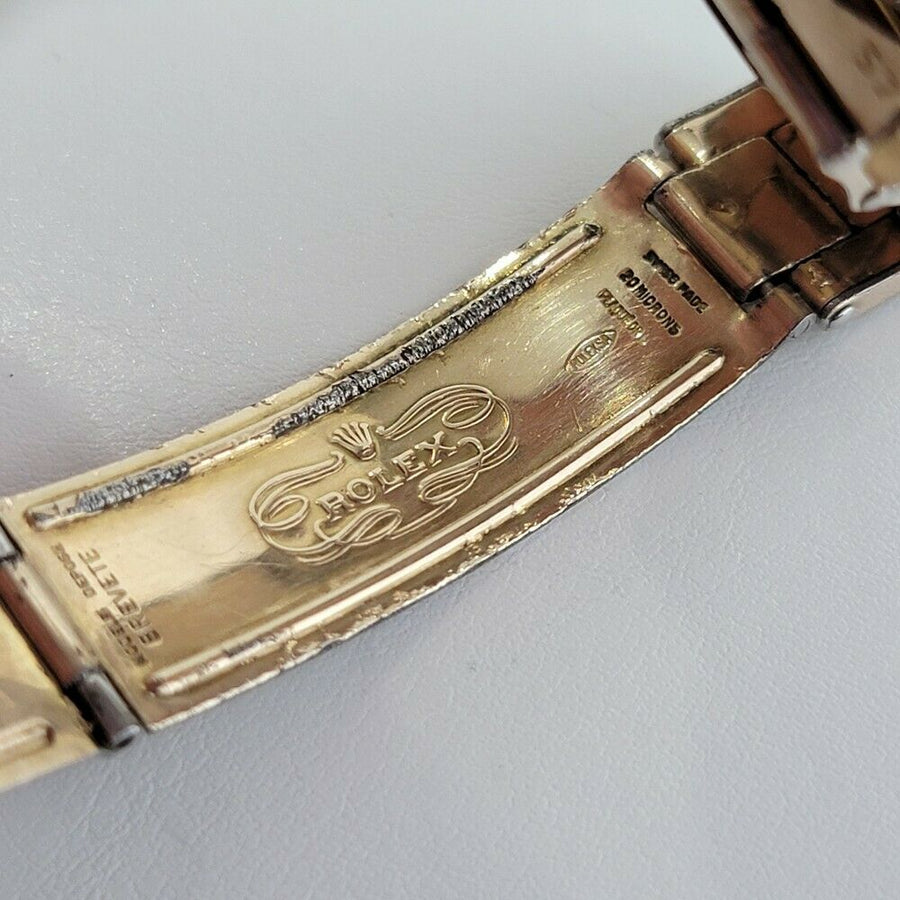 Mens Rolex Oyster Perpetual Air King 5506 34mm Gold Capped Automatic 1960s RA177