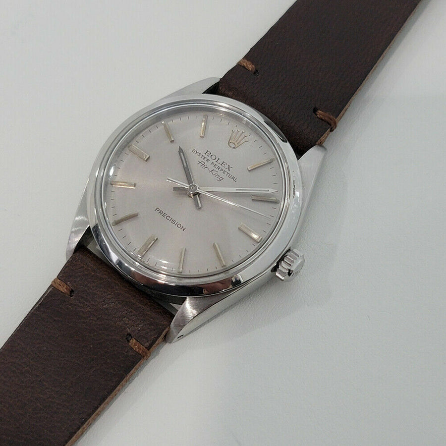 Mens Rolex Oyster Precision Ref 5500 Air King 34mm 1960s Automatic Swiss RJC106B