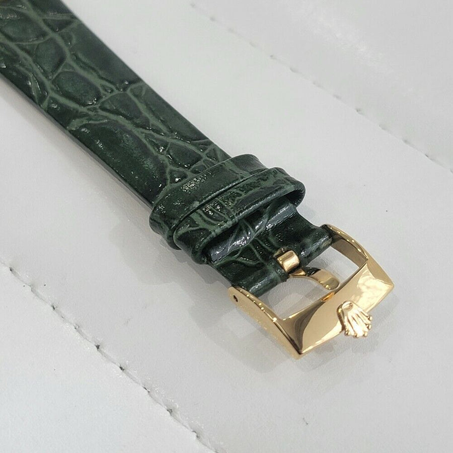 Mens Rolex Oysterdate Precision 6494 1950s 34mm Gold Capped Manual Wind RA214