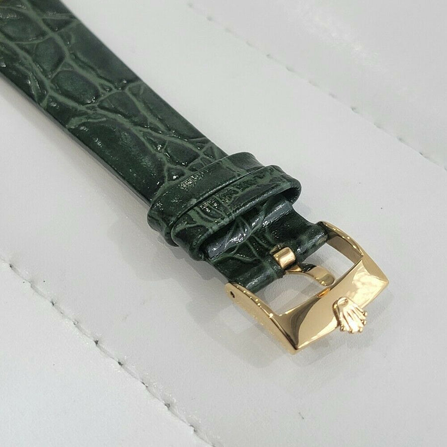 Mens Rolex Oysterdate Precision 6494 34mm Gold-Capped Hand-Wind 1950s RA214