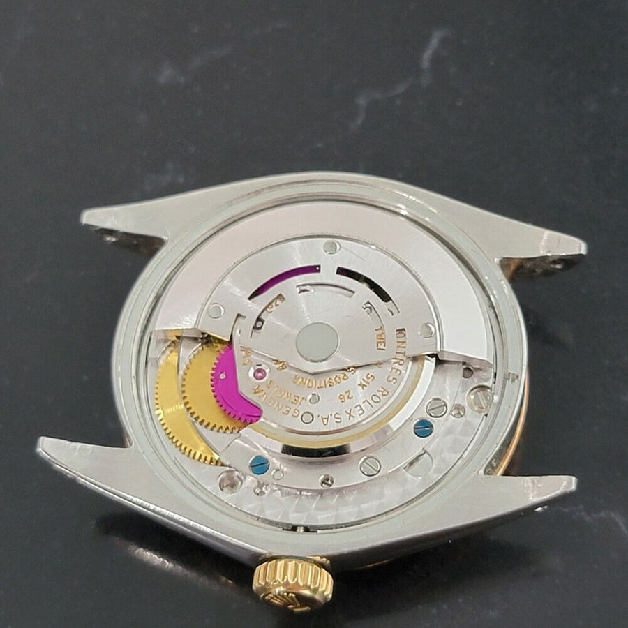Mens Rolex Oyster Perpetual Date 1500 1970s 35mm Gold ss Automatic Swiss RA164