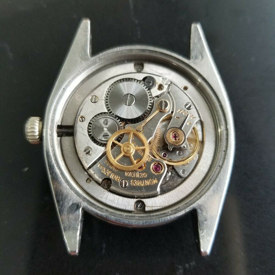Mens Rolex Oysterdate Precision 6694 34mm Manual Wind 1960s Vintage Swiss RA108B