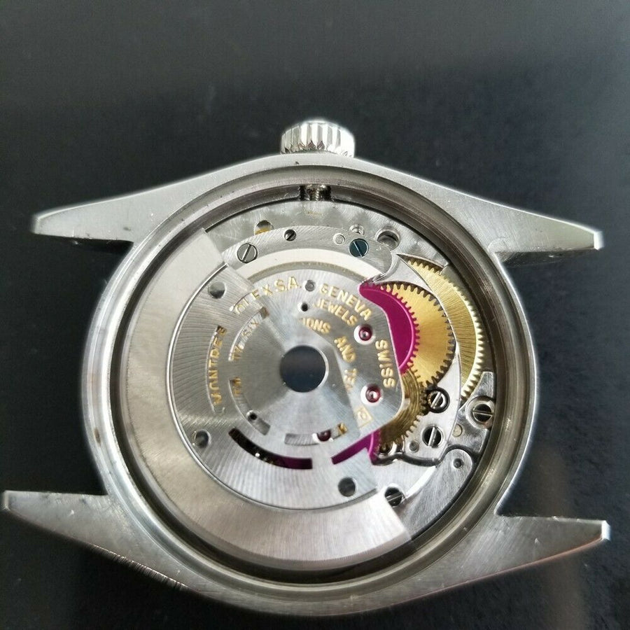 Mens Rolex Oyster Perpetual Date Ref 1500 35mm Automatic 1970s Vintage RA132B