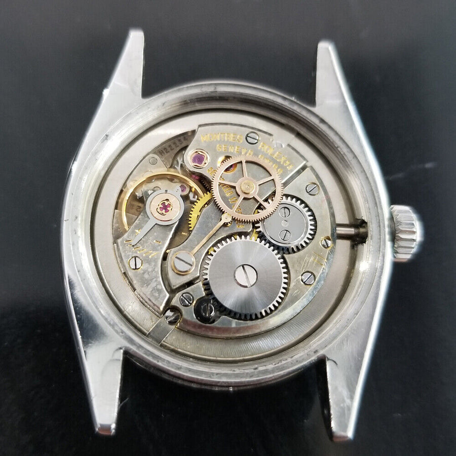 Mens Rolex Oyster Precision Ref 6422 34mm 1950s Hand Wind Swiss Vintage RA12