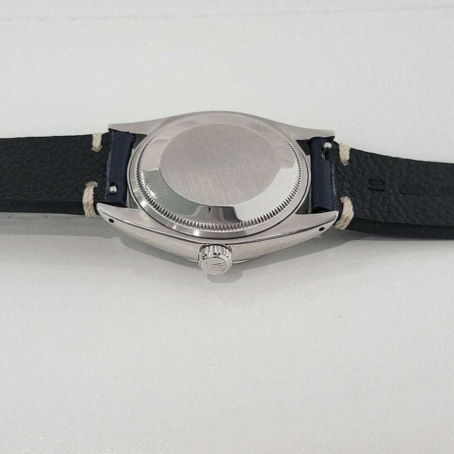 Mens Rolex Oyster Perpetual Date Ref 1500 35mm Automatic 1970s Vintage RA132B