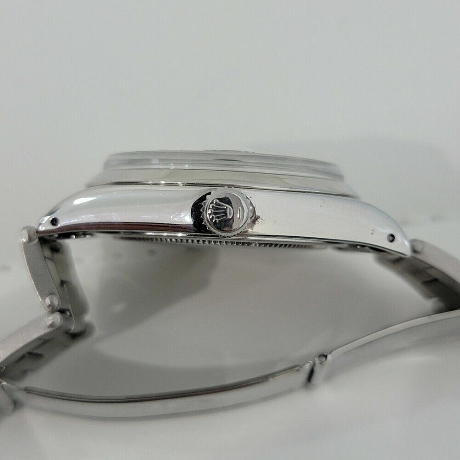 Mens Rolex Oysterdate Precision Ref 6694 34mm 1970s Hand Wind Vintage RJC129