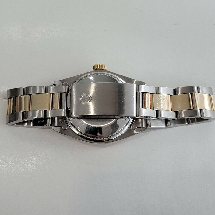 Mens Rolex Oyster Perpetual Date 1500 1970s 35mm Gold ss Automatic Swiss RA164