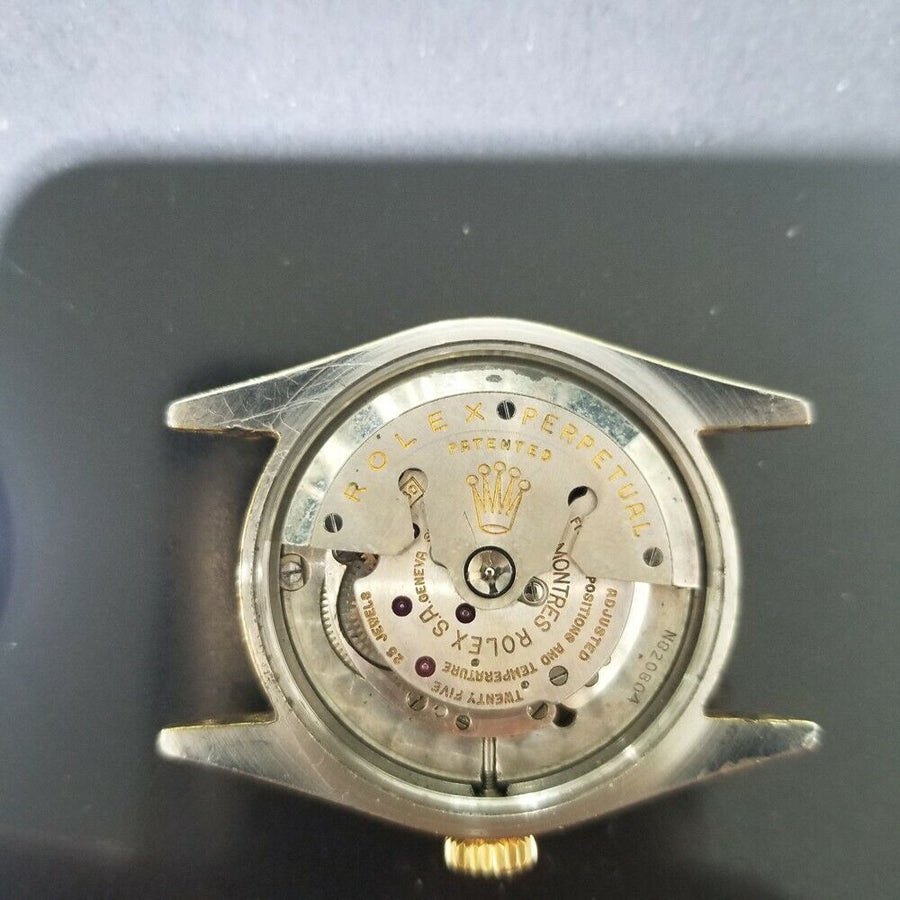 Mens Rolex Oyster Perpetual Ref 6634 34mm 1950s Gold Capped Automatic RA141G