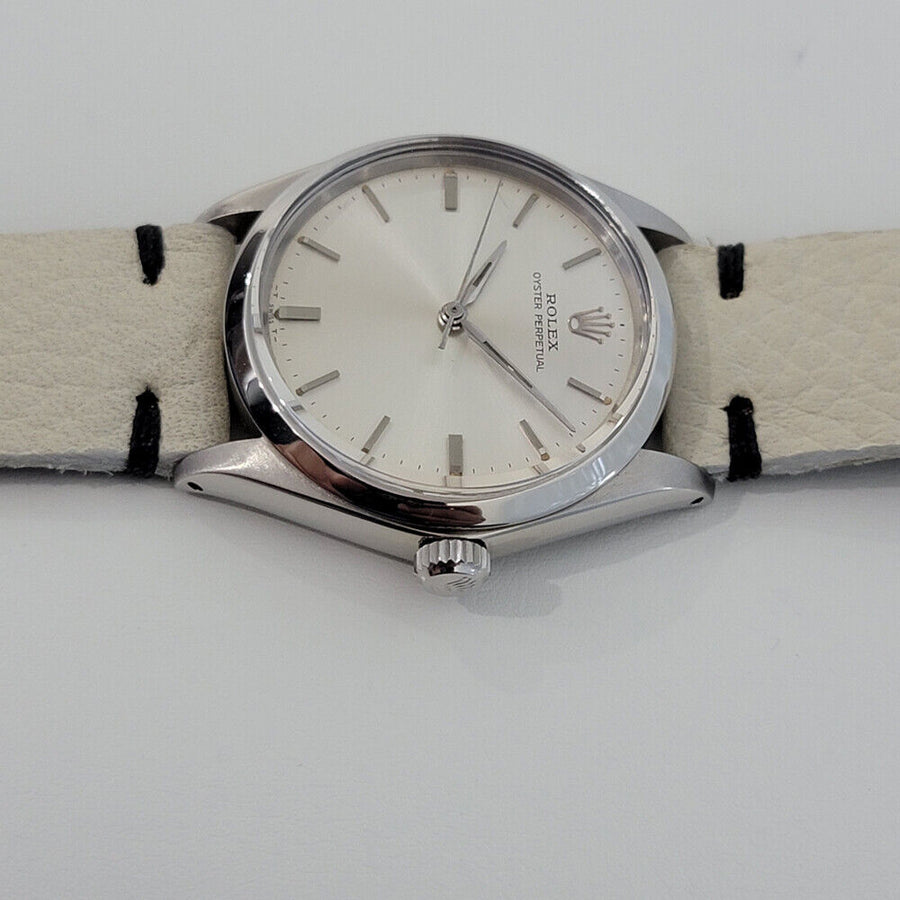 Mens Rolex Oyster Perpetual Ref 5552 1960s 34mm Automatic Swiss Vintage RA232G