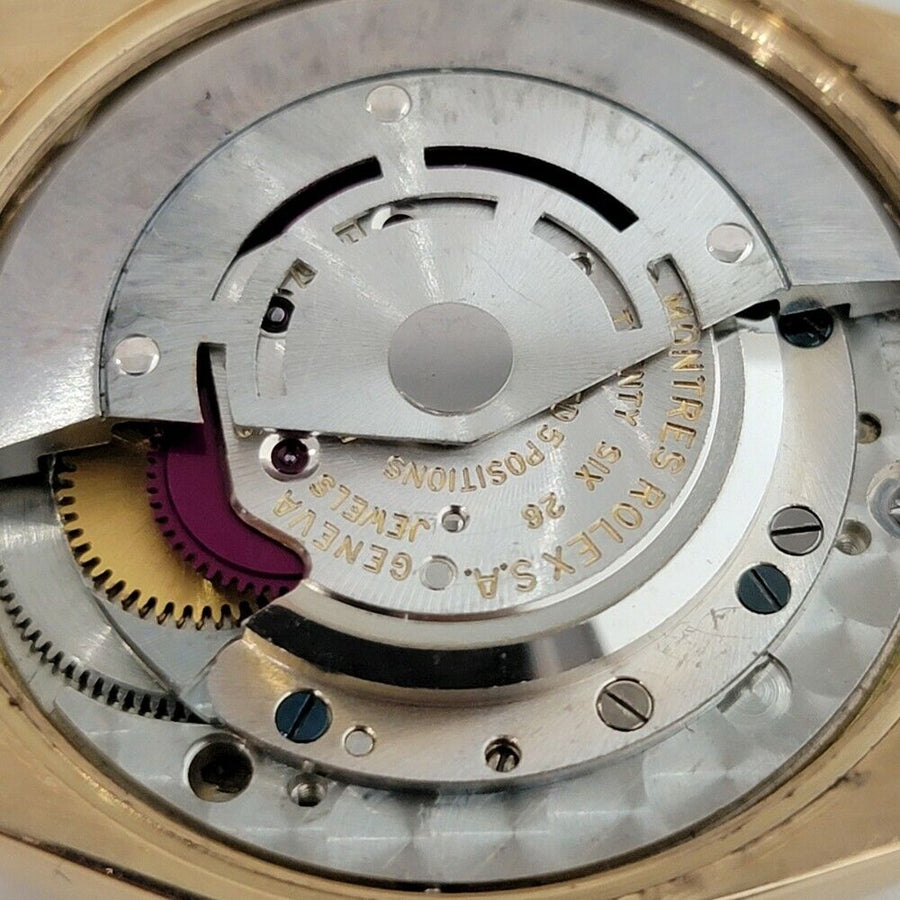 Mens Rolex Oyster Perpetual 1005 Diamond Dial 14k Automatic 1960s Swiss RJC139