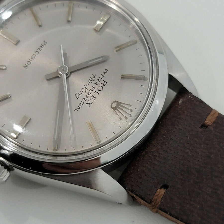 Mens Rolex Oyster Precision Ref 5500 Air King 34mm 1960s Automatic Swiss RJC106B