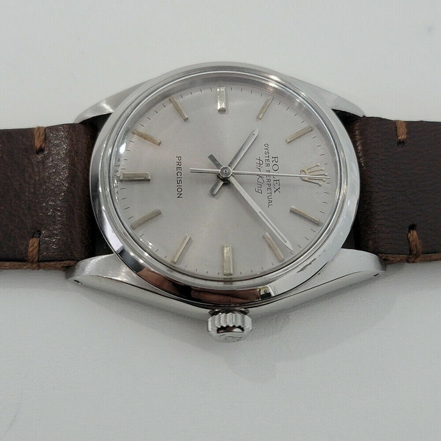 Mens Rolex Oyster Precision Ref 5500 Air King 34mm 1960s Automatic Swiss RJC106B