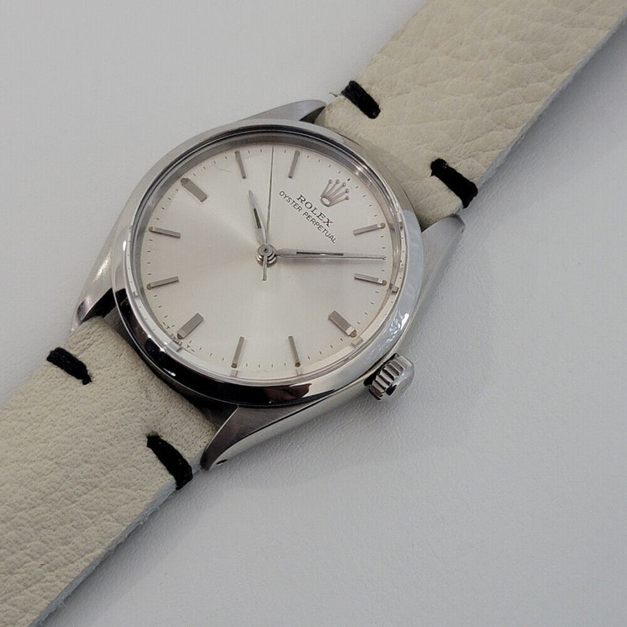 Mens Rolex Oyster Perpetual Ref 5552 1960s 34mm Automatic Swiss Vintage RA232G