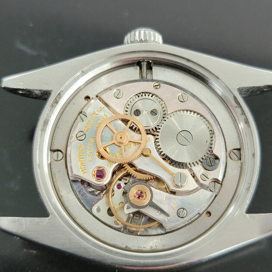 Mens Rolex Oysterdate Precision Ref 6694 34mm 1960s Hand Wind Vintage RA222