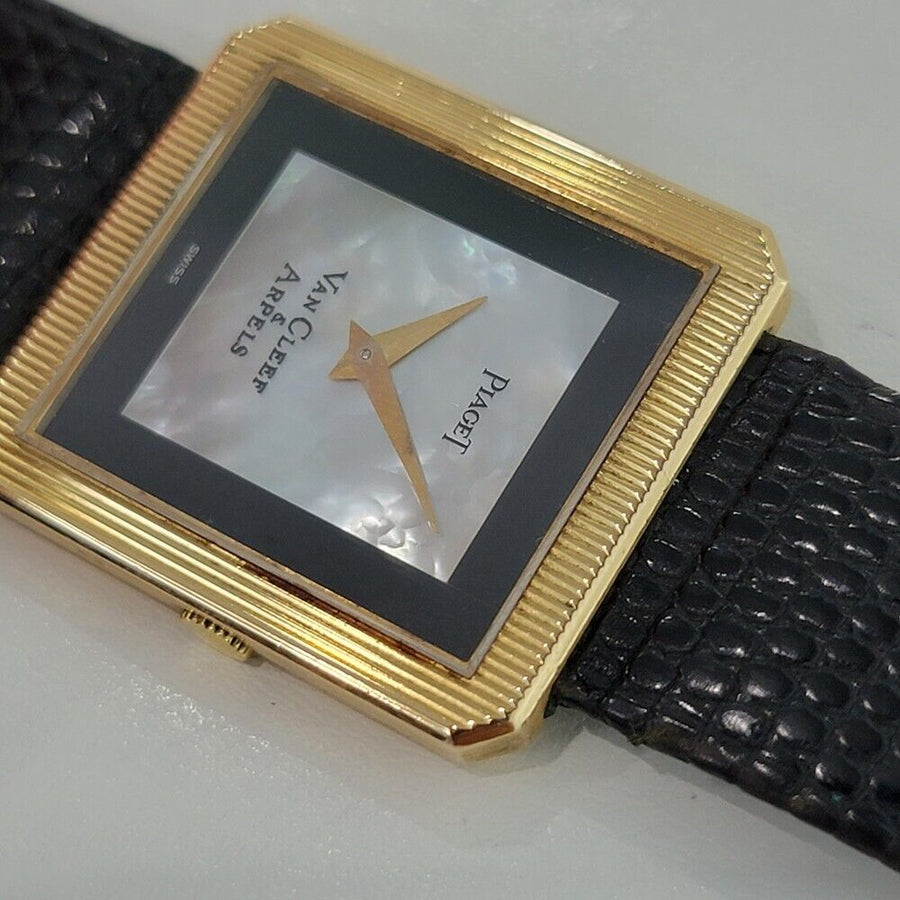 Unisex Piaget Protocole 26mm 18k Gold Van Cleef Arpel Dial 1970s Luxury RA301