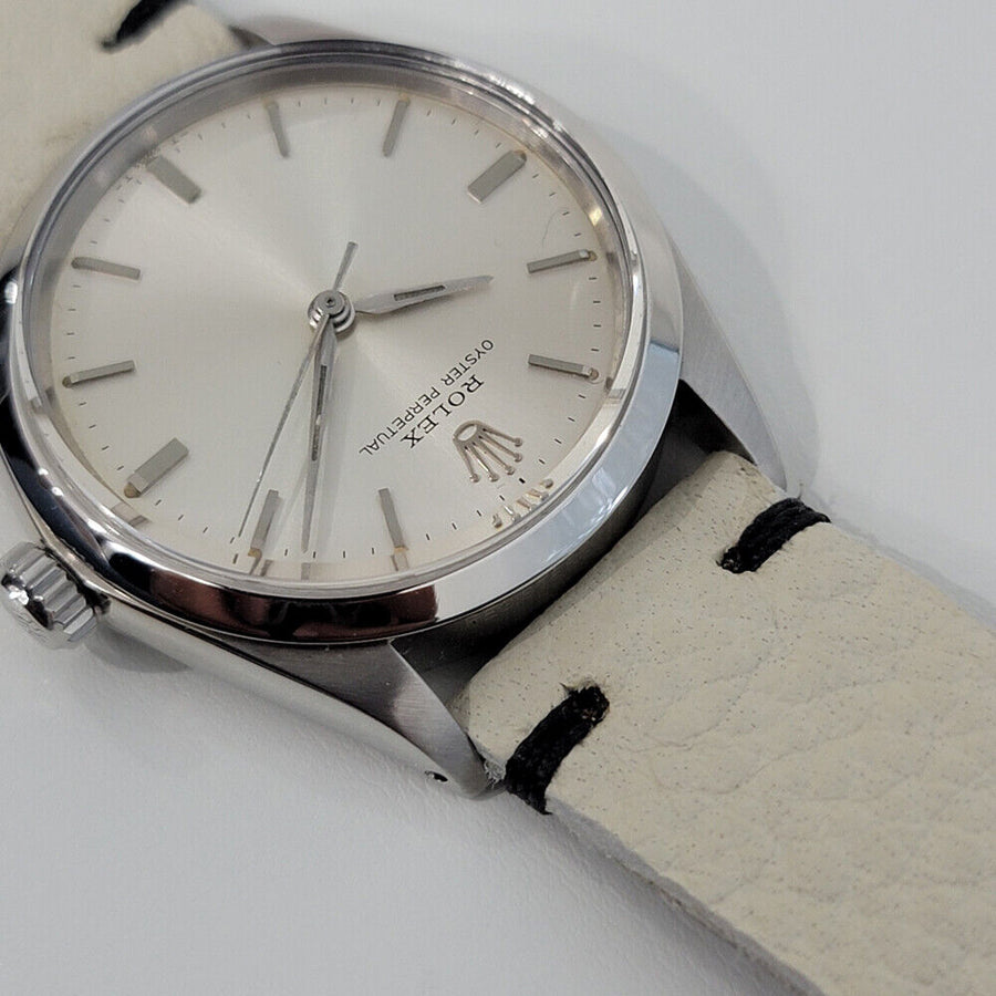 Mens Rolex Oyster Perpetual Ref 5552 1960s 34mm Automatic Swiss Vintage RA232G