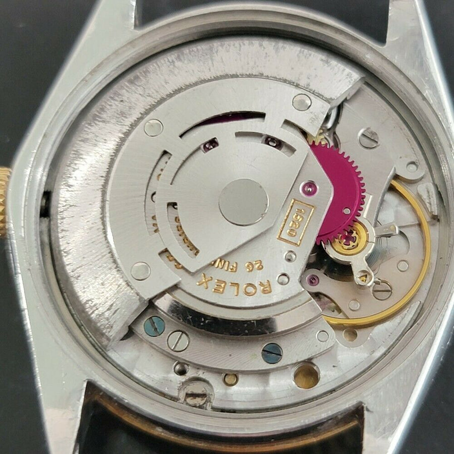 Mens Rolex Oyster Perpetual 5500 35mm 14k Gold SS Automatic 1960s Vintage RA179
